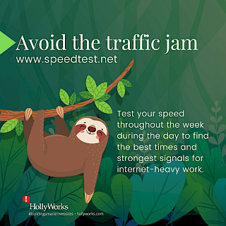 Avoid the traffic jam