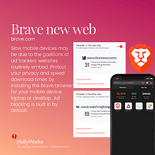 When you discover just how many ads and trackers you download every day? It