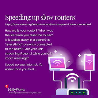 Test different locations, plug/unplug your router periodically, and disconnect any unused devices. If you have ethernet? Plug in. Wifi is great, but never as fast as ethernet in any home setting.